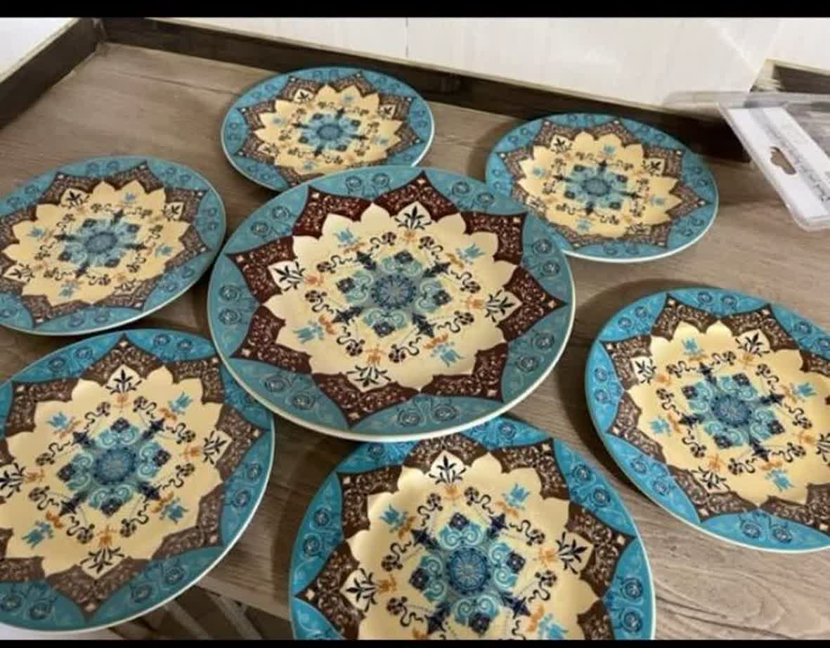 سرویس پذیرایی ۷پارچه مقصود مدل ترنگ ورژن یک