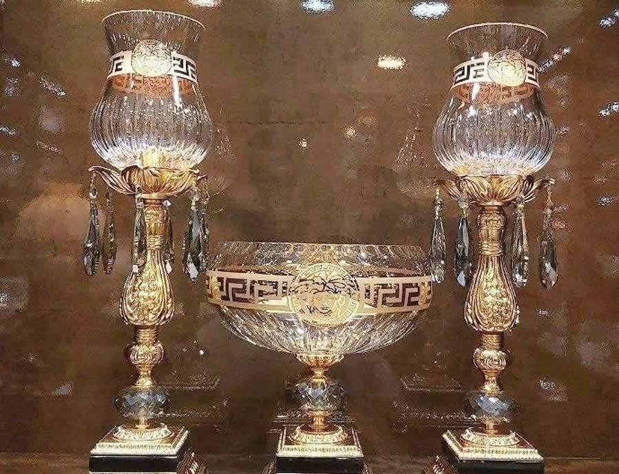 ظروف کریستال بوهمیا وارداتی اصلی